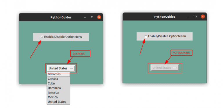 Python Tkinter OptionMenu [Complete Tutorial) - Python Guides