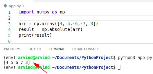 Python Numpy Absolute Calculate Absolute Value Vultr Docs - Incredible 4K Sunset Arts | Free Download