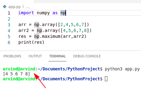 Python NumPy Max With Examples - Python Guides