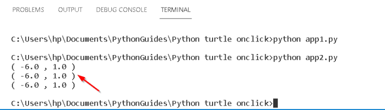 Python Turtle Onclick With Examples - Python Guides