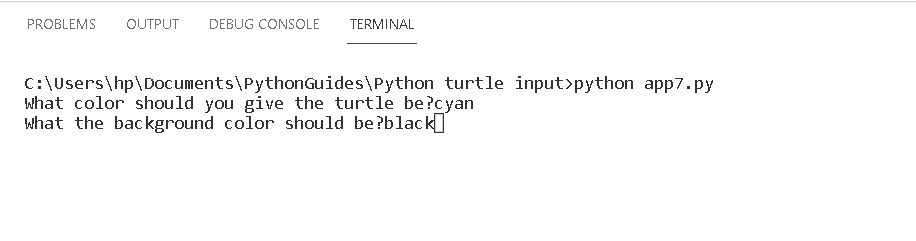 Python Turtle Input With Examples - Python Guides