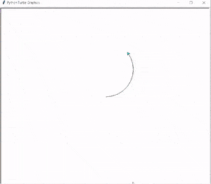 How to make a smiling face in python turtle