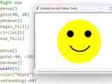 How To Draw A Smiling Face Using Python Turtle