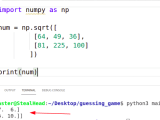 Square Root In Python Python Guides