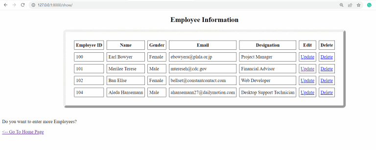 Django CRUD Example With PostgreSQL - Python Guides