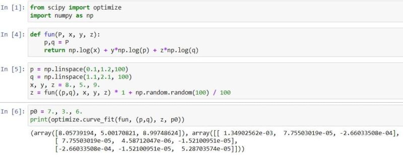 Python Fitting Multiple Data Sets Using Scipy Optimize With The Same - Professional Landscape Background - 8K