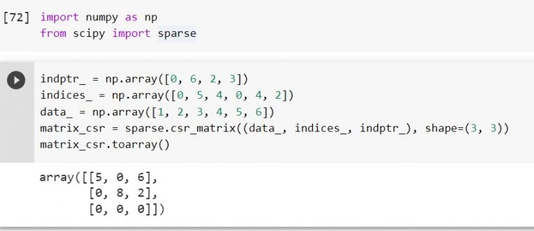 Sparse Matrix In Python Drawback Example Of Sparse Matrix In Python - Premium Mountain Background Gallery - Ultra HD
