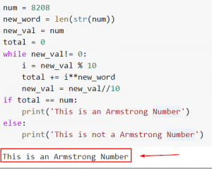 Armstrong Number In Python - Python Guides