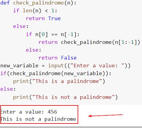 Check The Number Is Palindrome Or Not Python Program Codexritik - Professional Retina Nature Arts | Free Download