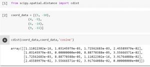 Python Scipy Spatial Distance Cdist [With 8 Examples] - Python Guides