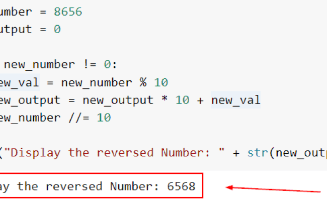How To Reverse A Number In Python [11 Different Ways] - Python Guides