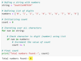 Count Numbers In String In Python 5 Methods Python Guides