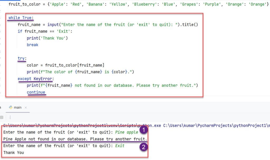 Try Except In While Loop Python - Python Guides