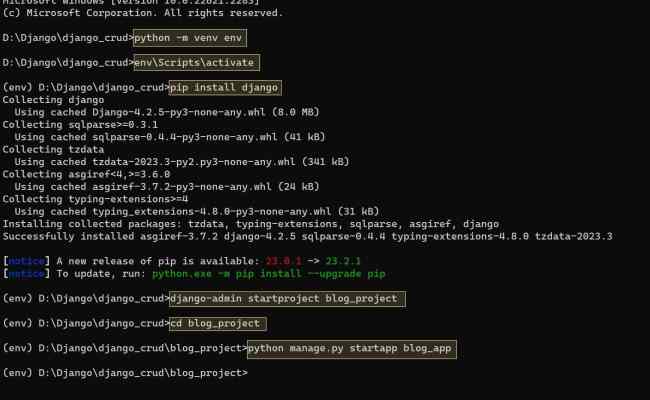 Python Django MySQL CRUD - Python Guides