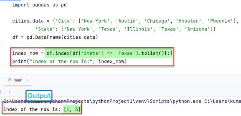 Select Rows Of Pandas Dataframe By Index In Python Extract Get Row - Ultra HD Mountain Picture - Retina