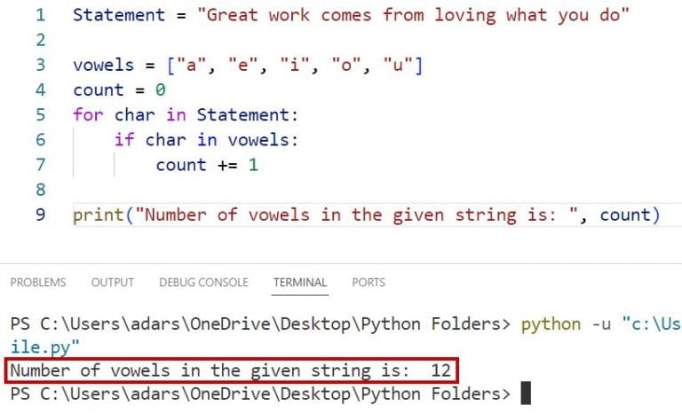 Python Program To Count Vowels And Consonant In Given String In Python - Best Abstract Arts in Retina
