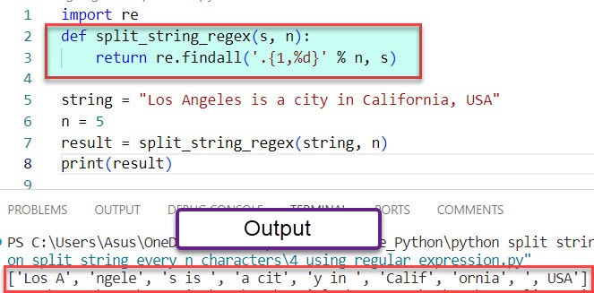 How To Split A String At Every Nth Character In Python 10 Ways Python Guides - Professional High Resolution Vintage Patterns | Free Download