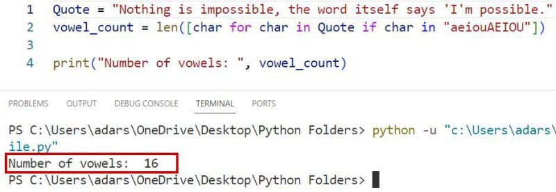 Count Vowels In Python Using Recursive Method - Geometric Arts - Incredible Ultra HD Collection