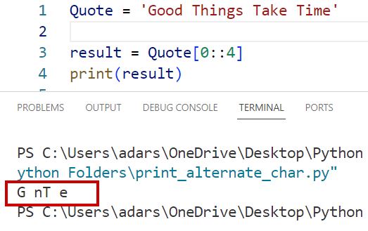 Python Program To Print Characters In A String - HD Landscape Photos for Desktop