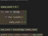 How To Count Numbers In String Python