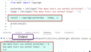 How To Get Absolute Value In Python Without Using Abs Python Guides - Best Minimal Wallpapers in 4K