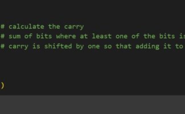Add Two Numbers In Python Without Using Arithmetic Operators