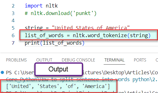 How To Split A Sentence Into A List Of Words In Python Python Guides - Ultra HD Vintage Photo - Desktop