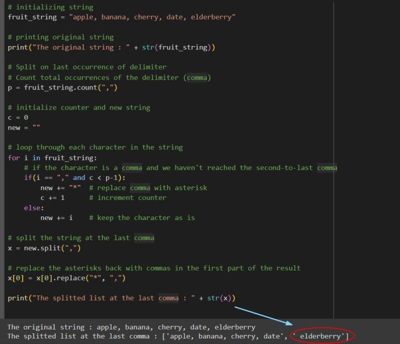 How To Split Last Element In Python Python Guides - Elegant Retina Abstract Arts | Free Download