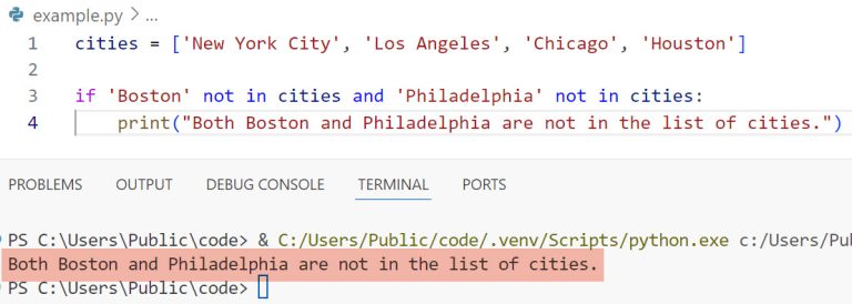 How To Check Element Not In A List In Python Delft Stack - Beautiful Vintage Art - HD