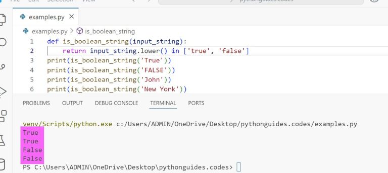 How To Check If A String Is A Boolean Value In Python - City Photos - Stunning Mobile Collection