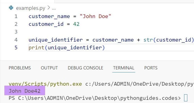 How To Concatenate String And Int In Python - Space Patterns - Artistic Mobile Collection