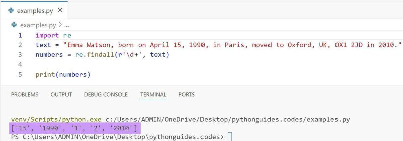 Get All Numbers From String Using Python Regex Python Regex Pythonregex Pythontips - Premium Abstract Photo Gallery - HD