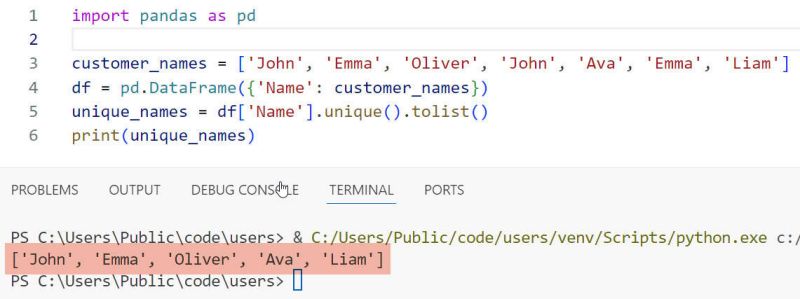 How To Get Unique Values In Pandas Dataframe Python Guides - Ultra HD Sunset Image - Ultra HD