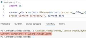 How To Get The Path Of The Current File In Python - Premium Dark Background Gallery - Full HD
