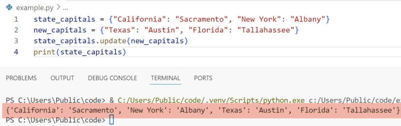 Python Add To Dictionary Modifying Dictionaries In Python Code With C - Colorful Patterns - Modern HD Collection