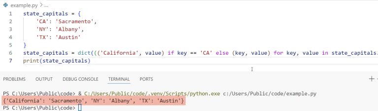 Using A Variable To Access A Dictionary Key In Python Bobbyhadz - Premium City Wallpaper Gallery - Retina
