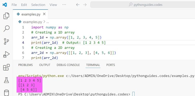 How To Create Numpy Arrays With Examples Execution Easiest Explanation Python For Beginners - High Resolution Gradient Textures for Desktop