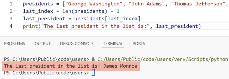 How To Get Last Element Of List In Python Delft Stack - Classic Minimal Pattern - Ultra HD