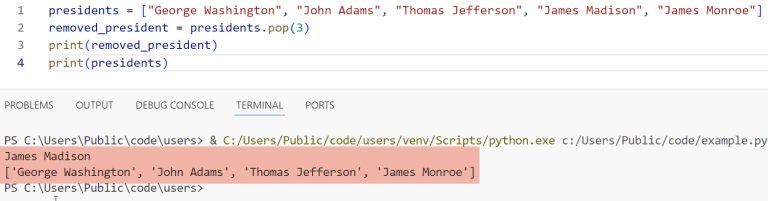 How To Remove An Element From A List By Index In Python - Classic Space Illustration - Full HD