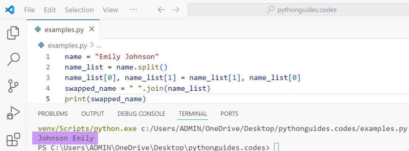 How To Swap Characters In A String Using Python - Elegant High Resolution Minimal Designs | Free Download