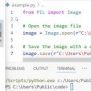 How To Save Images To File In Python?