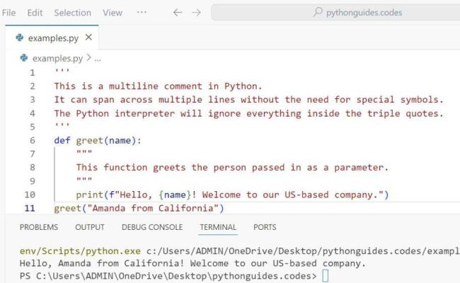 How To Comment Out Multiple Lines In Python?