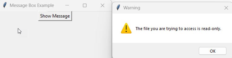 How To Display The Blue Warning Message Box Of Windows In Python - High Resolution City Patterns for Desktop