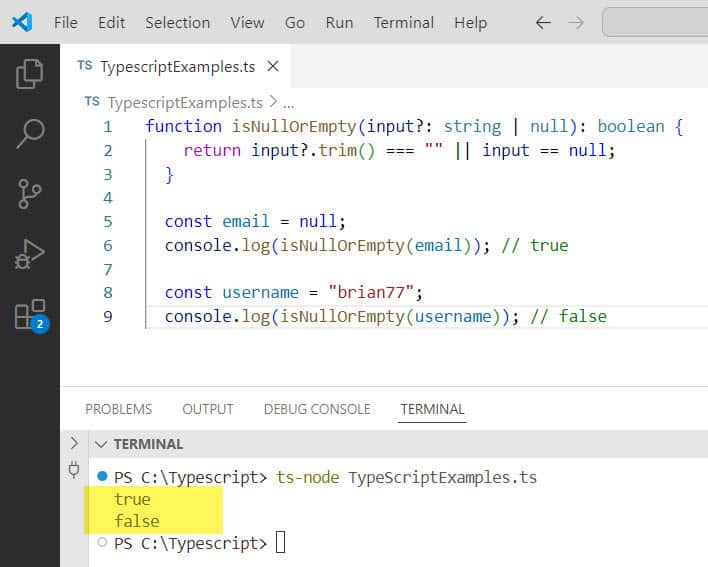 Check If A String Is Null Or Empty In Typescript - Best Mountain Textures in Retina