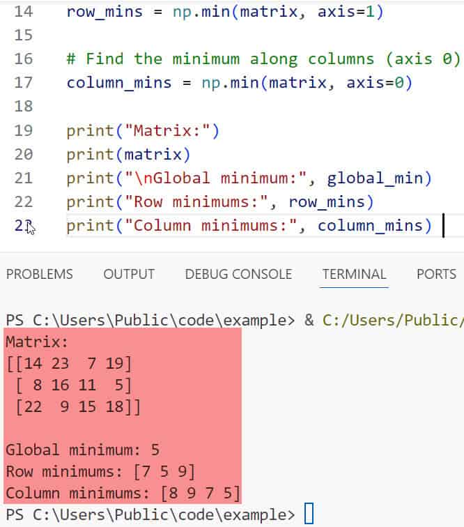 Smallest And Largest Element In An Array Using Python - Classic Space Photo - HD