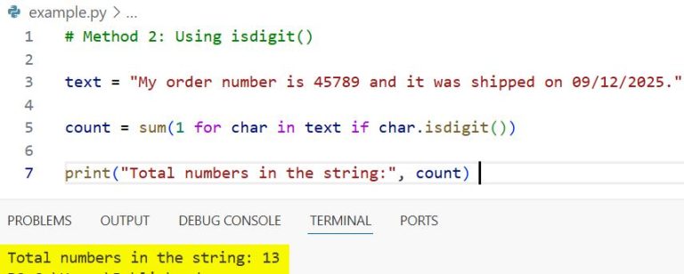 Count Numbers In A String Using Python - Download Amazing Dark Illustration | 4K