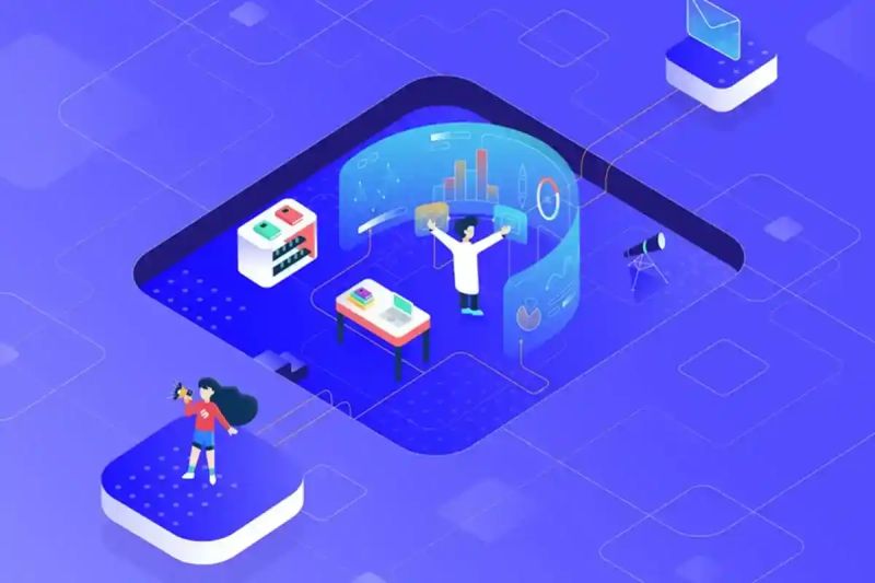 Python Web Development Company India 50 Python Experts - Abstract Illustrations - Beautiful 8K Collection