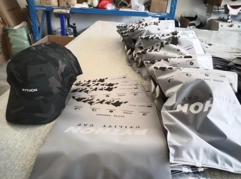 Athletic Outdoorman Cap Python Optic - Mountain Texture Collection - High Resolution Quality