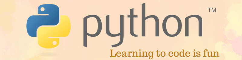 Learning to code is fun โ python programming