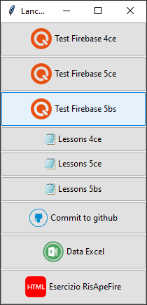 Tkinter application launcher (Python GUI) – python programming